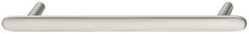 Pull Handle, Zinc Alloy, Häfele Design, Fixing Centres 160 mm, Pebble brush nickle plated