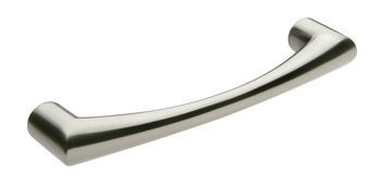 D Pull Handle, Zinc Alloy, Fixing Centres 128 mm, Emerson Matt nicke