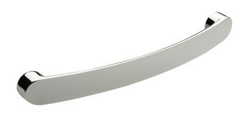 D Pull Handle, Zinc Alloy, Fixing Centres 160 mm, Harrington Polished chrome