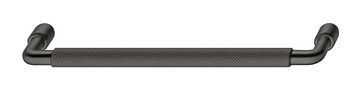 D Pull Handle, Zinc Alloy, Ø 10 mm, Fixing Centres 160 mm, Tocco Matt black finish