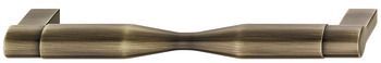 Pull Handle, Zinc Alloy, Fixing Centres 160 mm, Omnia , Antique brass plated