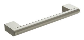 Boss Bar Handle, Zinc Alloy/Steel, Ø 14 mm, Fixing Centres 128-909 mm, Beulah Stainless steel, hollow stainless steel tube