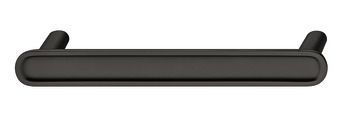 Pull Handle, Zinc Alloy, Häfele Design, Fixing Centre 160 mm, Concavo Matt black,
