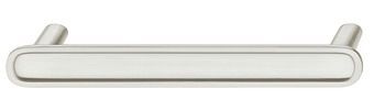Pull Handle, Zinc Alloy, Häfele Design, Fixing Centre 160 mm, Concavo Brushed nickel plated,