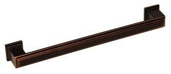 Pull Handle, Zinc Alloy, Fixing Centre 160 mm, Palladium Oil rubbed bronze