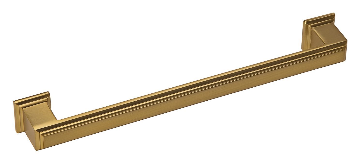Pull Handle, Zinc Alloy, Fixing Centre 160 mm, Palladium Golden champagne