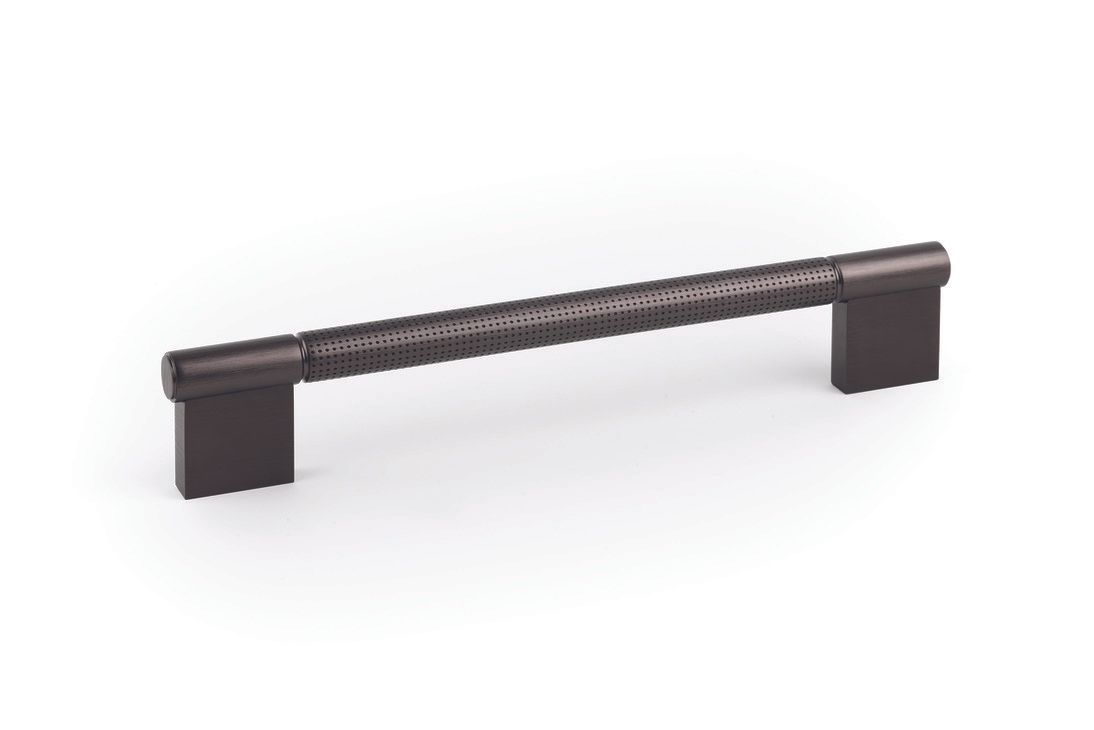 Pull Handle, Aluminum, Fixing Centre 192 mm, Point Titanium black