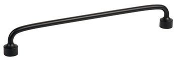 Bar Handle, Zinc Alloy, Fixing Centres 192 mm, Floid Matt black
