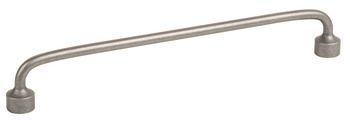 Bar Handle, Zinc Alloy, Fixing Centres 192 mm, Floid Pewter