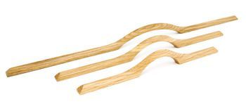 Pull Handle, Oak, Fixing Centres 192-512 mm, Eros