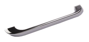 Bar Handle, Aluminum, Ashbourne Polished chrome