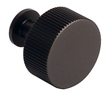 Knob, Brass, Ø 30 mm, Langham Anthracite