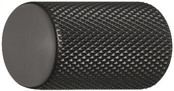 Knob, Aluminium, Ø 17 mm, Graf Matt black