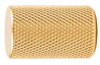 Knob, Aluminium, Ø 17 mm, Graf Brushed dark brass