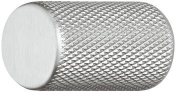 Knob, Aluminium, Ø 17 mm, Graf Stainless steel effect