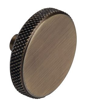 Knob, Aluminium, Ø 17 mm, Graf Stainless steel effect