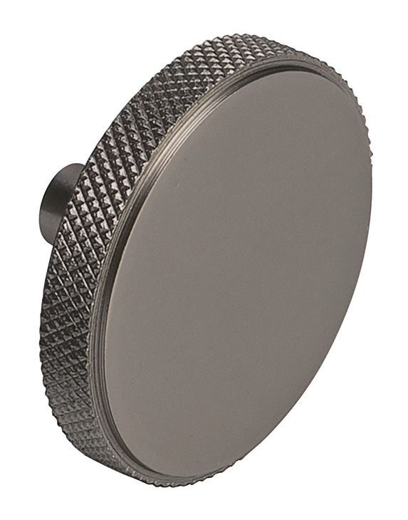 Knob, Iron, Ø 49 mm, Barchester Satin nickel