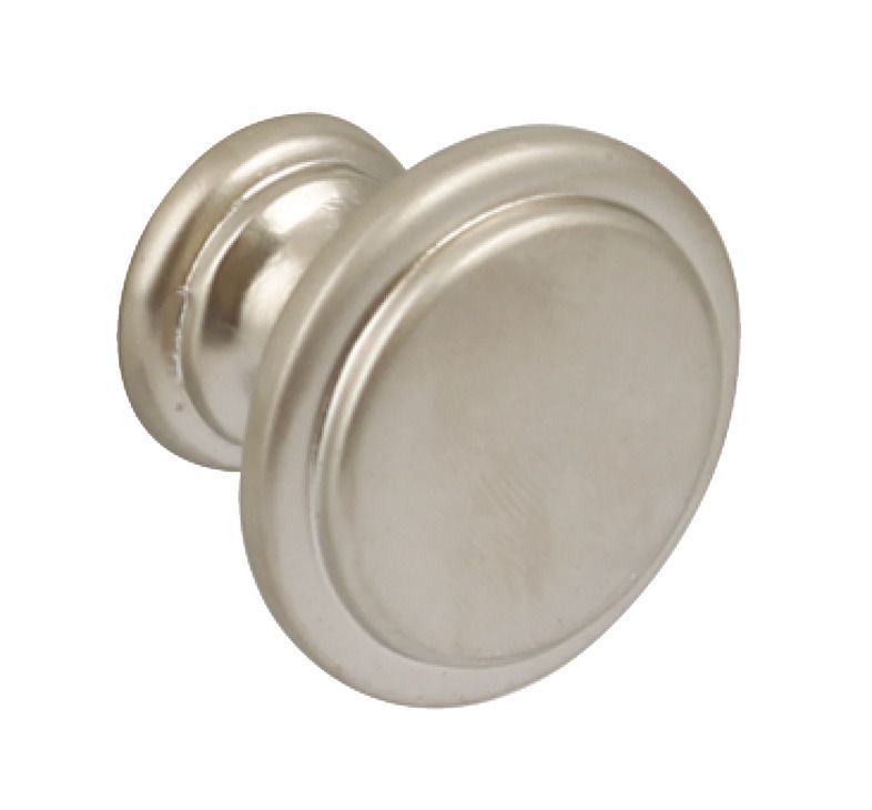 Knob, Zinc Alloy, Ø 30 mm, Angus Matt nickel