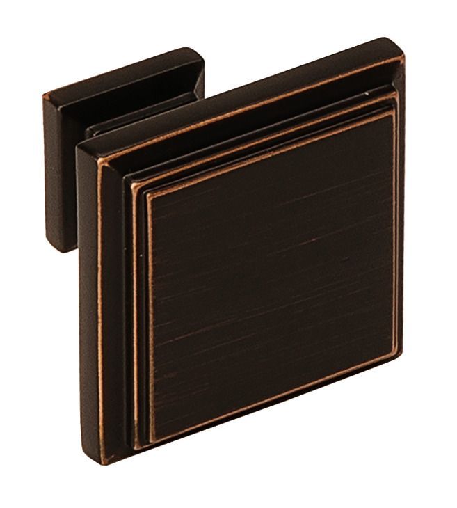 Knob, Zinc Alloy, Palladium Oil rubbed bronze