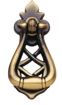 Drop Handle, Zinc Alloy, 30 mm, Caxton Bronzed and brushed