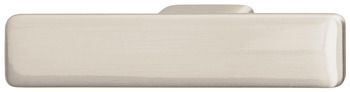 Pull Handle, Zinc Alloy, Fixing Centres 16 mm, Luca Lago Di Como Collection, Polished Chrome