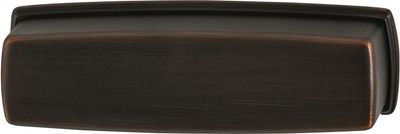 Cup Pull Handle, Zinc Alloy, Fixing Centres 96 mm, Kane Oil rubbed bronze