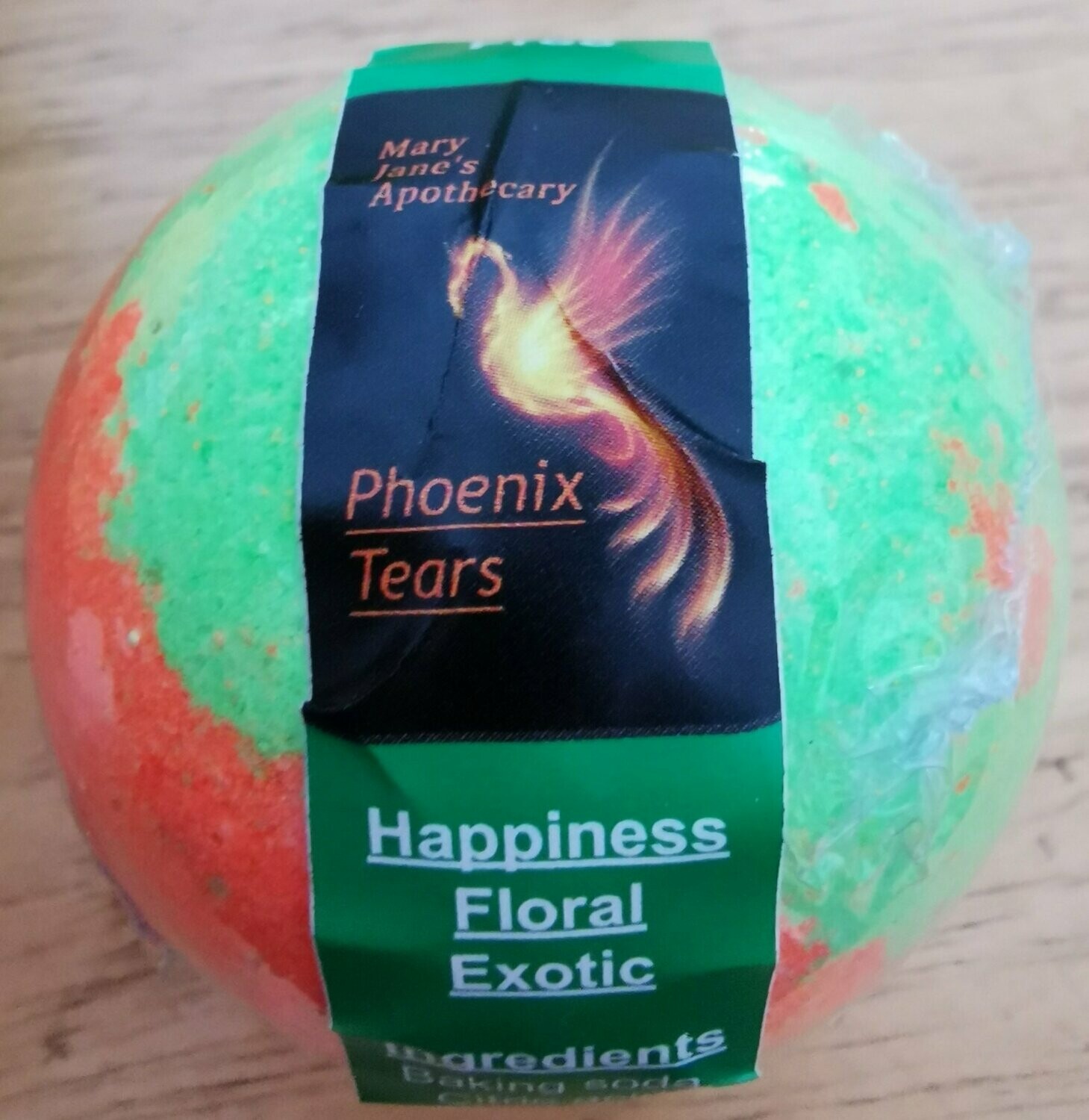 PHOENIX BOMBS
CBD Bath Bomb 
"Happiness"