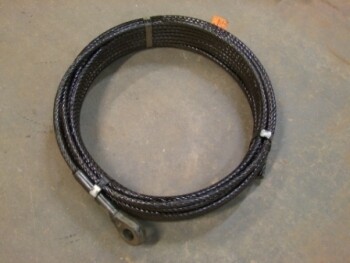 Wire 5/8&quot;X106&#39;  8/26 IWRC Galv C/W  Socket one end  (47)