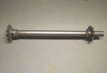 Back shaft assembly 3&quot; (new style)