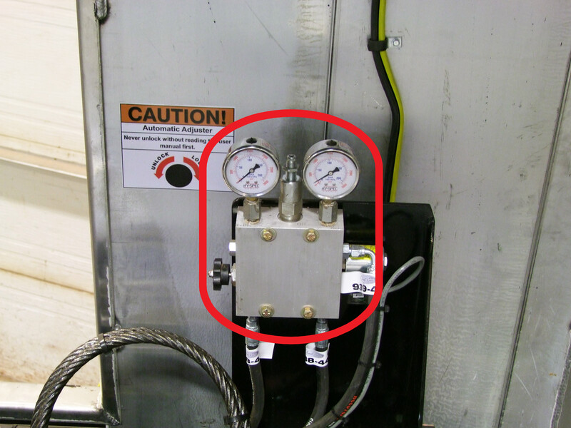 Manifold for Shuttle Floor Trailer