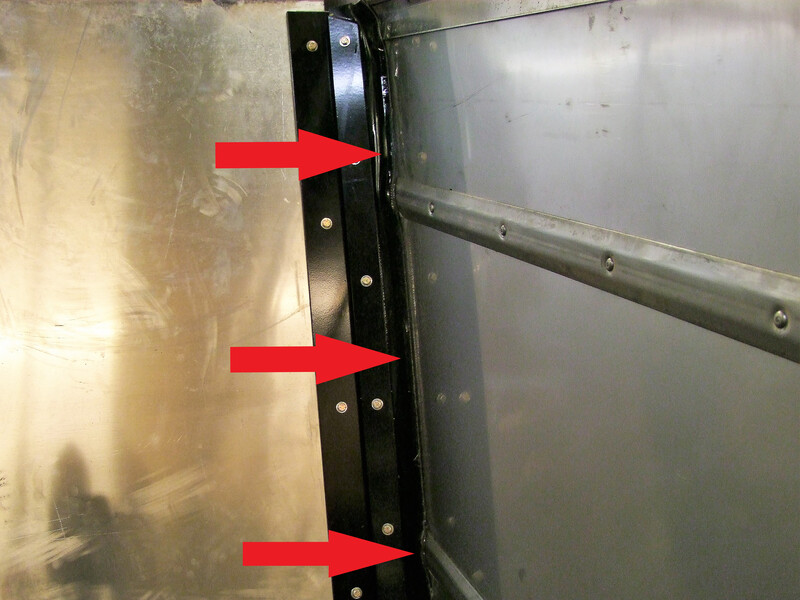 Top Shuttle Side Seal 4 in. X  112 in.