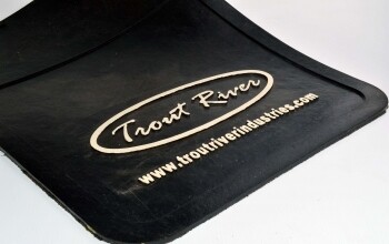 Mud Flaps (Trout River) Large (rubber) 24" X 30"