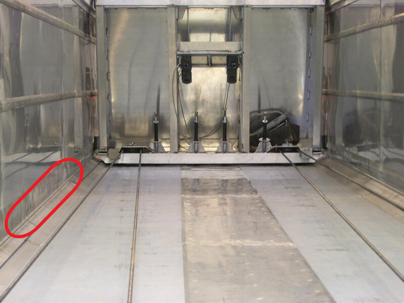 Inside Seal Plate for Shuttle Floor