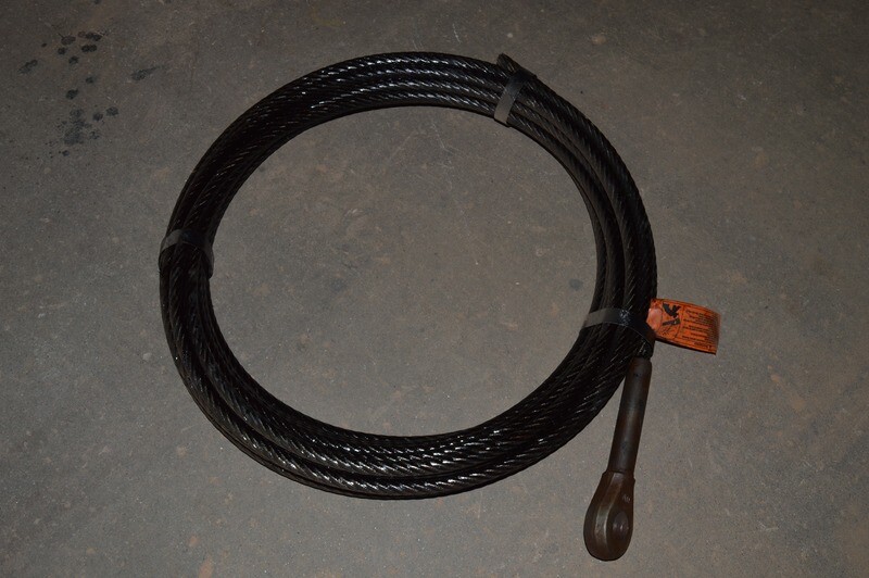 Wire 5.8x125&#39; 826 IWRC GalvCW   Socket one end (53)