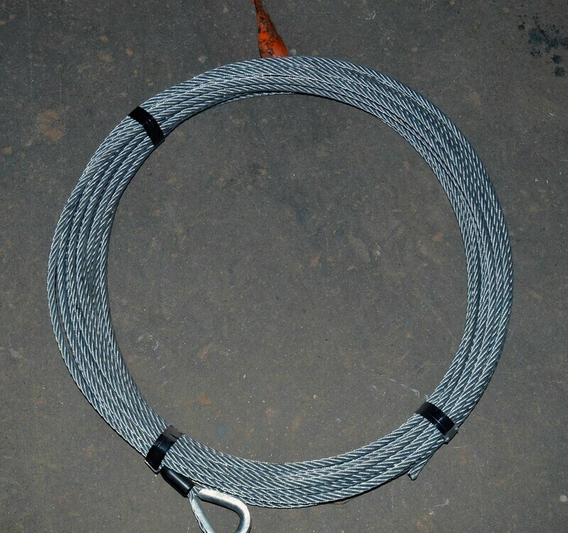 Wire 3-8x130&#39; 626 IWRC GalvCW  3-8 Thimble (old 38)