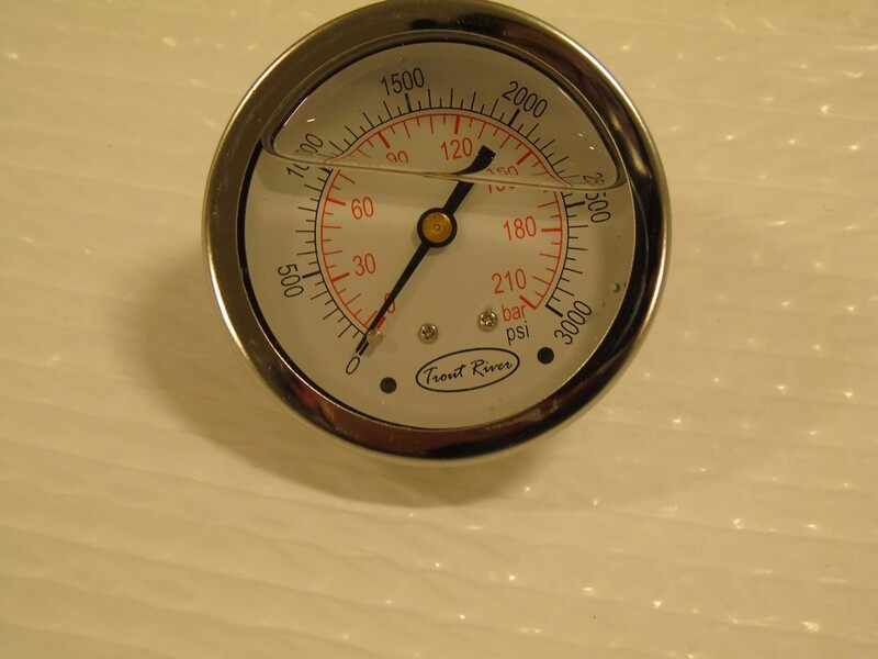 Oil Pressure Gauge (Back Mount)