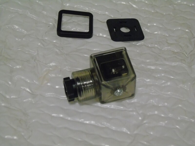 Mini Din Connector (clear/lighted)