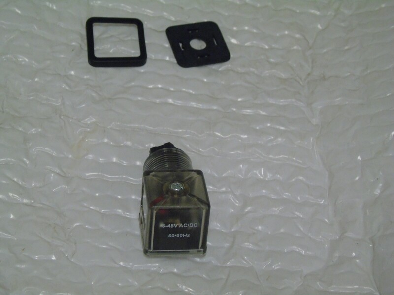 Mini Din Connector (clear/lighted)