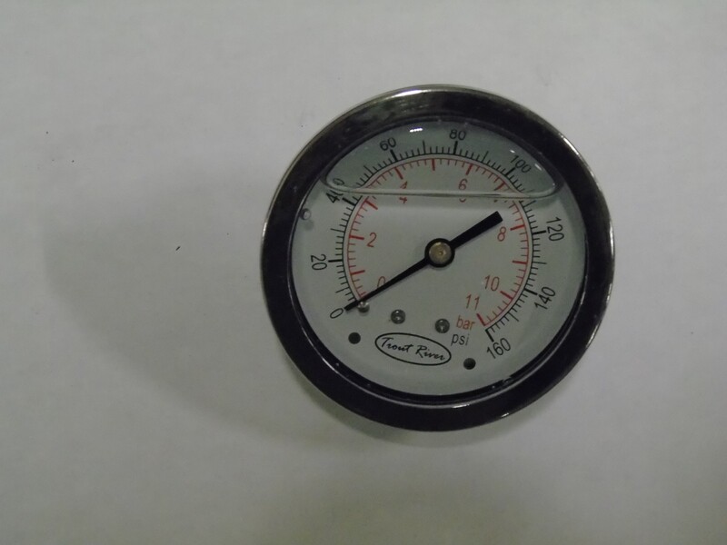 Air Pressure Gauge (Bottom Mount)