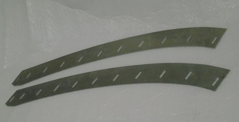 Aluminum Strip for Inside Tailgate Side Seal (Set of 2)