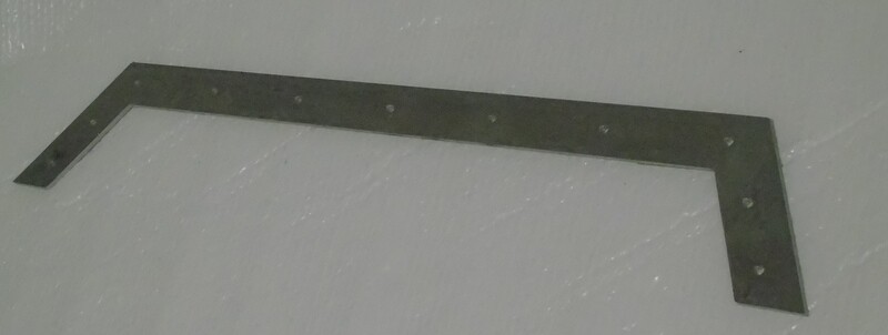 Aluminum Strip for Inside Tailgate Bottom Seal