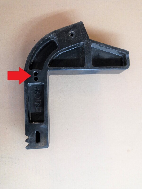 Mentor Bow End - Goose Neck for Back Bow