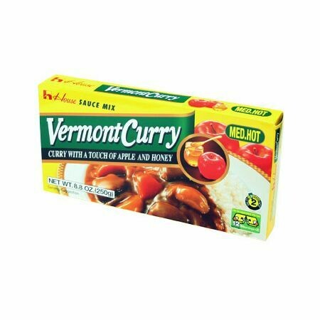 Vermont Curry Sauce Mix Medium Hot 8.8oz(250g)