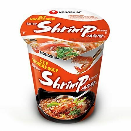 Spicy Shrimp Flavor Cup Noodle Soup