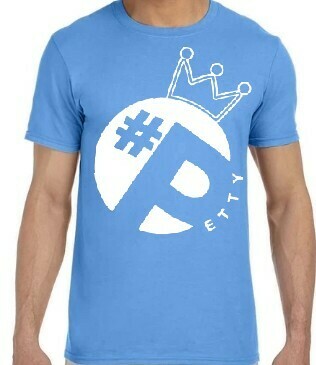 Carolina Blue Petty T with White Logo