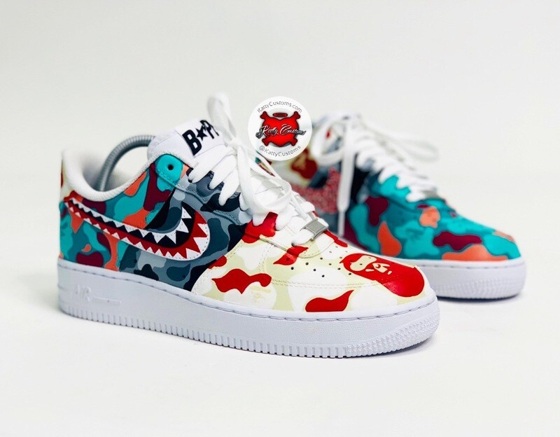 Katty/Bape Nike AF1