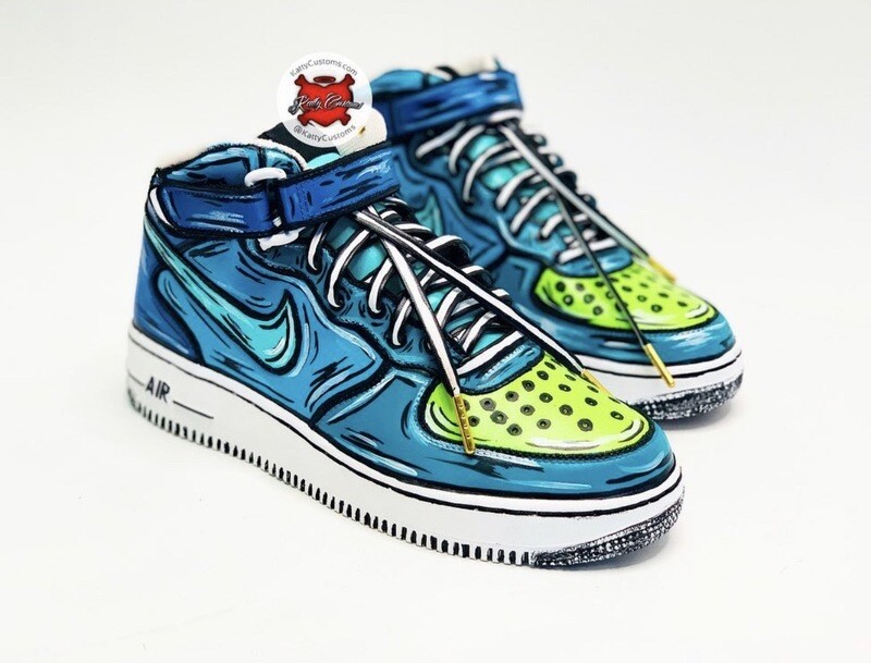 Cartoon AF1 Mid