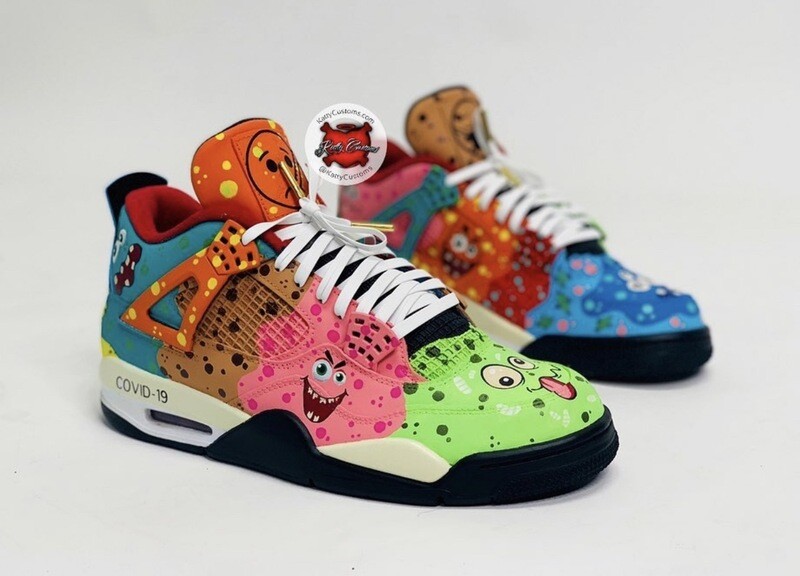 COVID-19 Jordan 4s