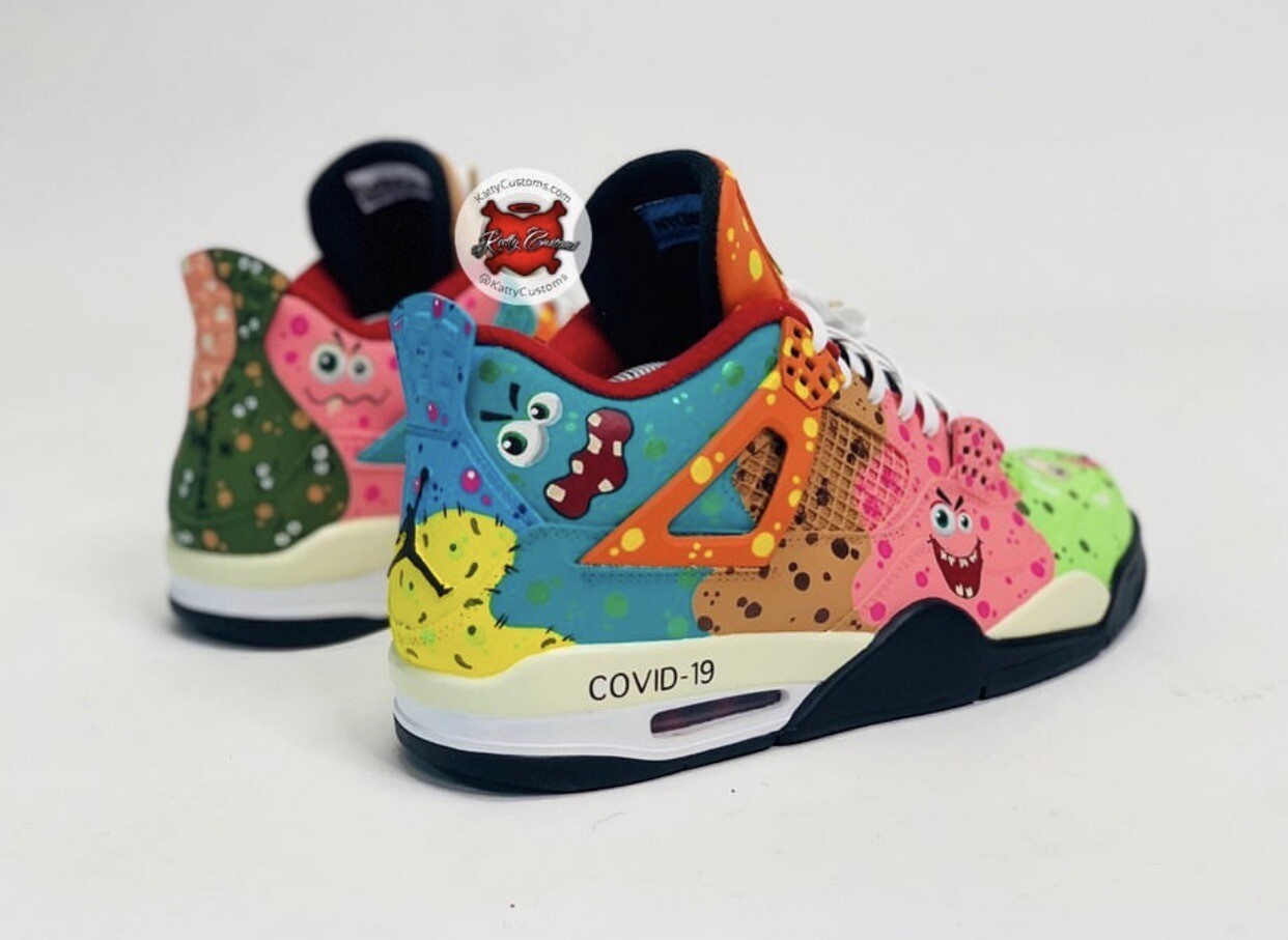 katty customs jordans