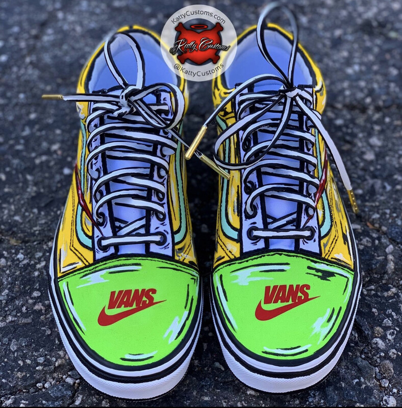 Cartoon Vans/Nike